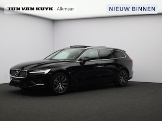 Volvo V60 2.0 T8 Recharge AWD Inscription / Trekhaak / Pan. dak / Privacy glass / Elektr. bed. stoelen / Stoel+stuurwielverwarming
