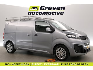 Opel Vivaro 75 kWh L2H1 Innovation | Snelladen | Clima | Cruise | Carplay | HUD | 3 Zits | 2xSchuifdeur | Imperiaal | Trekhaak