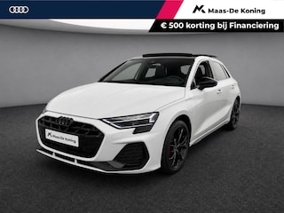 Audi A3 Sportback 45 TFSIe 272pk S-Tronic S Edition Competition · SOH 100% · Panoramadak · Camera · Lederen Bekleding · Elek. Stoel Bestuurder · Elek. Achterklep · Dodehoeksensor · Garantie t/m 24-06-2030 of 100.000km