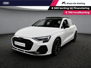 Audi A3 Sportback 45 TFSIe 272pk S-Tronic S Edition Competition · SOH 100% · Panoramadak · Camera · Lederen Bekleding · Elek. Stoel Bestuurder · Elek. Achterklep · Dodehoeksensor · Garantie t/m 24-06-2030 of 100.000km