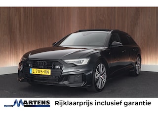 Audi A6 Avant 55 TFSIe 367pk quattro Competition Luchtvering HUD Trekhaak Keyless Stoelverwarming Panoramadak Memory Stoelen