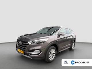 Hyundai Tucson 1.6 GDi Comfort 132pk | Camera | Cruise control | Navigatie | 17-inch Velgen | Stoelverwarming | Parkeersensoren | Metallic lak | Bluetooth | DAB | Dakrails |