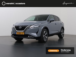 Nissan Qashqai 1.3 MHEV Tekna | Navigatie | 360 Camera | DAB | Stoelverwarming | Adaptieve Cruise Control | Ele. kofferdeksel | Dodehoek detectie | LED | Apple CarPlay/Android Auto | Draadloze telefoonlader | Matrix LED |