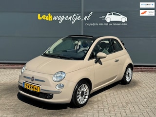 Fiat 500 0.9 TwinAir Lounge Cabrio *climate *cappuccino
