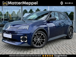 Renault 5 Comfort Range Techno 52 kWh | V2G | Pack Winter | Pack Advanced Driving Assist | 18Inch Chrono | Two-Tone | Stoel+Stuurverwarming | Blindspot | Navigatie | Climate Control | Easy Park Assist | Apple CarPlay/Android Auto