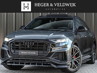Audi Q8 60 TFSI e quattro Pro Line S Competition | Panoramadak | 360 Camera | Stoelmassage + Ventilatie | Luchtvering | Ambiance Interieur | Stoelverwarming V+A | Memory Seats |
