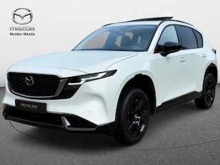Mazda CX-5 e-Skyactiv G 141 Homura - Zwart lederen interieur & Panoramic Pack | 19-inch lichtmetalen velgen, Black | Alarmsysteem | Automatisch dimmende binnenspiegel met randloos design