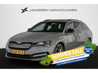 Skoda Superb Combi 1.4 TSI iV Sportline Business Pano Trekhaak Memory LED Stoelverwarming