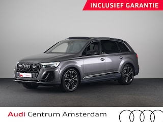 Audi Q7 55 TFSI e quattro Pro Line S 394 pk S-tronic | Verlengde garantie | Navigatie | Panoramadak | Elektr. trekhaak | Laserlicht | Luchtvering | Lederen bekleding | B&O Soundsystem | Vierwielbesturing |
