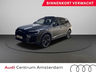 Audi Q7 55 TFSI e quattro Pro Line S 394 pk S-tronic | Verlengde garantie | Navigatie | Panoramadak | Elektr. trekhaak | Laserlicht | Luchtvering | Lederen bekleding | B&O Soundsystem | Vierwielbesturing |
