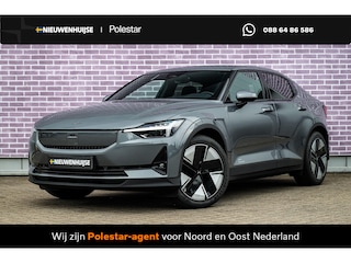 Polestar 2 Long Range Single Motor Plus 82 kWh | Warmtepomp | 360 Graden Camera | Panoramadak | Keyless Entry | Elektrische Achterklep | Elektrisch Verstelbare Voorstoelen | Cruise Control Adaptief | BLIS | Harman Kardon Audio | Google Navigatie | Apple Carplay | Android Auto