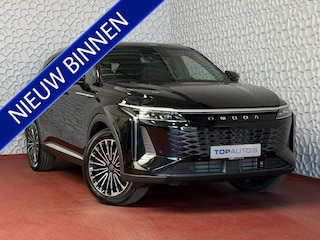 Omoda 9 PREMIUM AWD | 145 KM / TOTAAL MET BENZINE 1000KM ELEKTRISCH | 538 PK | MAT ZWART 4WD 4X4