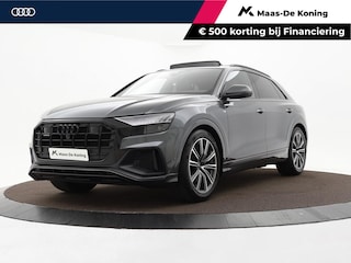 Audi Q8 55 TFSIe 381pk Tiptronic Quattro Pro Line S · Panoramadak · 360 Camera · Wegklapbare Trekhaak · Apple/Android Car Play · Luchtvering · 21'' Inch ·