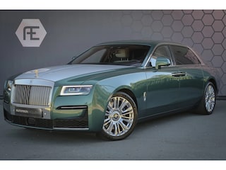 Rolls-Royce Ghost 6.75 V12 Extended Wheelbase | VERY UNIQUE !! | BESPOKE INTERIOR | GOLD SPIRIT | COUCHLINE GOLD | MASSAGE | HEAD UP | CARPLAY | VENTILATED SEATS | ADAPTIVE CRUISE | STARS | HIGH BEAM ASSISTANCE |