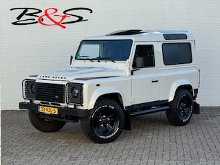 Land Rover Defender 2.4 TD HT 90" E Marge Grijs kenteken Led Trekhaak 3500kg Airco Schuifdak Topstaat!