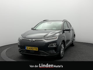 Hyundai Kona EV Premium 64 kWh 3- Fase SOH 95,4% | Warmtepomp | Camera | Navigatie | Head-Up Display | Leer | Led