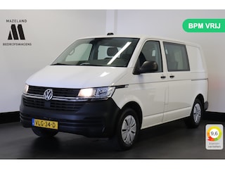 Volkswagen Transporter 2.0 TDI 150PK Automaat Dubbele Cabine EURO 6 - Airco - Cruise - Camera - € 18.900,- Excl.