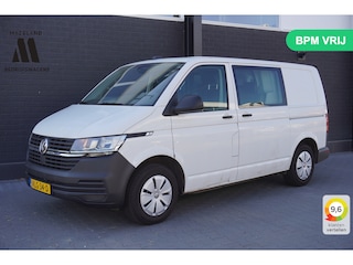 Volkswagen Transporter 2.0 TDI 150PK Automaat Dubbele Cabine EURO 6 - Airco - Cruise - Camera - € 18.900,- Excl.