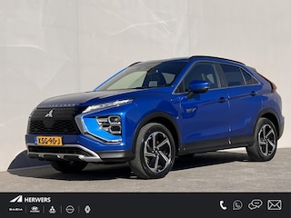 Mitsubishi Eclipse Cross 2.4 PHEV First Edition 4WD S-AWC / Dealer onderhouden / Accu SoH 99,2 % / Fabrieksgarantie tot 02-2030 / ChadeMo snel laden / 1.500 kg trekgewicht / HUD / Camera 360° / Stuur-, stoel- & achterbankverwarming / 18" LM wielen / Winterwielen inclusief /