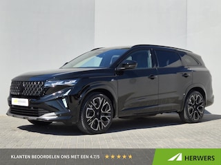 Renault Espace E-Tech full hybrid 200 esprit Alpine 7p. / Facelift / Fabrieksgarantie tot 09-2027 / All season banden / panoramadak var. transparantie / Trekgewicht 1500 kg / Rondomzicht camera / Elektrische achterklep / Head Up Display / Stuur- Stoel & Voorruit verwarming /