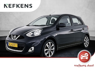 Nissan Micra 1.2 98pk Tekna Automaat | Navigatie | Glazendak | Climate Control | Cruise Control | 16"LMV | Parkeersensoren | Keyless |