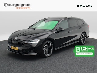Skoda Superb Combi 1.5 TSi 204 Pk PHEV Sportline Business | Stoel Verwarming/Ventilatie | Trekhaak | 360 Camera | Canton Audio | Memorie | Panoramadak | Head UP | 19 Inch | 7.357 Km !!