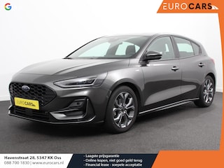 Ford Focus 1.0 125 PK Hybrid ST Line Groot Scherm! Navigatie Climate Control Led Dab Camera Parkeer sensoren Cruise Control Lichtmetalen velgen Prijs Incl. BOVAG Garantie
