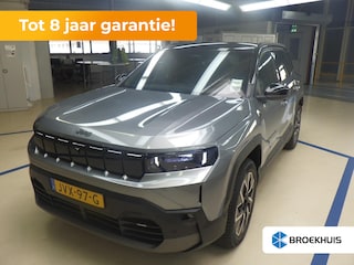 Jeep Compass First Edition 74 kWh Tot 8 Jaar Garantie! | Convenience Pack | Warmtepomp | 19" AllSeason | Two Tone | Adaptive Cruise | !!