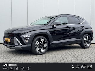 Hyundai Kona 1.6 GDI HEV Comfort Smart Automaat / Fabrieksgarantie tot 2-2030 / Stoel- & Stuurverwarming / Navigatie / Achteruitrijcamera / Adaptive Cruise Control / Climate Control / LED Verlichting /