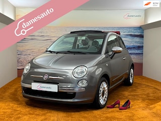 Fiat 500 1.2 Cabriolet, NAP, nwe banden, goed onderhouden!