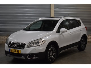 Suzuki S-Cross SX4 1.6 High Executive AllGrip 4X4 Parelmoer Wit + Leder|Navigatie|Bluetooth|Parkeesensoren|Panoramadak|Trekhaak|