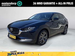 Mazda CX-30 2.0 e-SkyActiv-X M Hybrid Luxury | Dealeronderhouden | Nederlandse auto | Elektrische stoelen met stoelgeheugen | Bose | Elektrische achterklep | dodehoeksensoren | Navigatie | Applecarplay en android auto |
