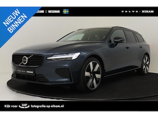 Volvo V60 T8 PLUG-IN HYBRID AWD ULTRA DARK *FULL OPTIONS!* -PANO.DAK|BOWERS&WILKINS|GEVENT.LEDER+MASSAGE|360°CAM|HEAD-UP DISP.|19"|SoH:100%