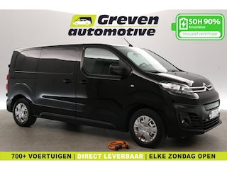 Citroën Jumpy Elektrisch 75 kWh L2H1 | Snelladen | SOH 90% | Airco | Cruise | Camera | Carplay | 2xSchuifdeur | 3 Zits | Trekhaak