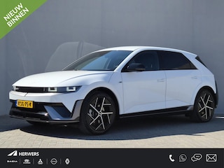 Hyundai Ioniq 5 N Line Limited 84 kWh / SOH 99,3% / Fabrieksgarantie tot 05-2030 / CCS snelladen / All season banden / Warmtepomp / Trekgewicht 1600 kg / Elektrische achterklep / Stuur- & Stoelverwarming / Achteruitrijcamera / Apple Carplay Android Auto /