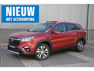 Suzuki S-Cross 1.4 Boosterjet Style Smart Hybrid | TIJDELIJK €2.478,- KORTING!! | elektrisch glazen panorama-dak | Rondom zicht camera |