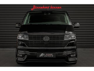 Volkswagen Transporter 2.0 TDI L2H1 150PK BULLI DC DUBBEL CABINE MARGE BTW-VRIJ / LEIGHTONVANS BODYKIT/FULL OPTINS/LEDER FULLBLACK