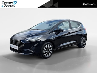 Ford Fiesta 1.0 EcoBoost Hybrid Titanium | NL auto | Dealer onderhouden | Winter pack | Apple carplay & Android auto | Navigatie via carplay | Parkeersensor achter | Cruise control | Bovag garantie |