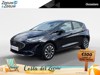 Ford Fiesta 1.0 EcoBoost Hybrid Titanium | NL auto | Dealer onderhouden | Winter pack | Apple carplay & Android auto | Navigatie via carplay | Parkeersensor achter | Cruise control | Bovag garantie |