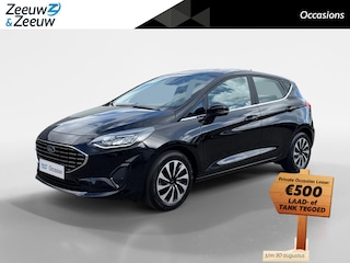Ford Fiesta 1.0 EcoBoost Hybrid Titanium | NL auto | Dealer onderhouden | Winter pack | Apple carplay & Android auto | Navigatie via carplay | Parkeersensor achter | Cruise control | Bovag garantie |