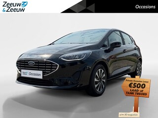 Ford Fiesta 1.0 EcoBoost Hybrid Titanium | Dealer onderhouden | NL auto | Winter pack | Parkeersensor achter | Navigatie via carplay | Apple carplay & Android auto | Cruise control | Bovag garantie |