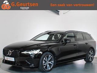 Volvo V60 2.0 T6 Recharge AWD R-Design Trekhaak, Leder, Stoel/Stuurverwarming, Camera, Dealer onderhouden!