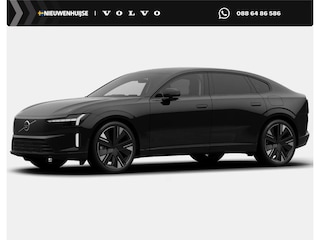 Volvo ES90 Single Motor Ext. R. Plus Business Edition 92 kWh | Head Up Display | Verwarmde + Geventileerde stoelen | Panoramadak | 22 Inch Velgen | Zwarte Hemel | Getint Glas | Bose Audio |