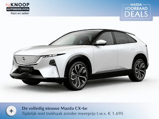 Mazda CX-6e Takumi Business Edition 78 kWh |September levering| Crystal White Pearl |+ Gratis TREKHAAK t.w.v. € 1.695,-!