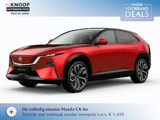 Mazda CX-6e Takumi Business Edition 78 kWh |September levering| Soul Red Crystal |+ Gratis TREKHAAK t.w.v. € 1.695,-!