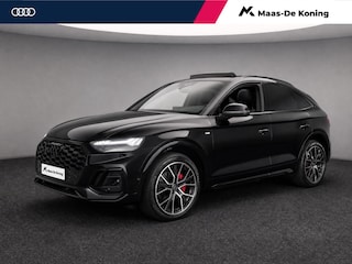 Audi Q5 55 TFSIe 367pk S-Tronic S Edition · SOH 95,6% · Panoramadak · 360 Camera · Inklap. Trekhaak · B&O Sound · Stuur- & Stoelverwarming · Alarmklasse 3 · Garantie t/m 13-08-2030 of 100.000km