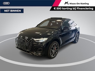 Audi Q5 55 TFSIe 367pk S-Tronic S Edition · SOH 95,6% · Panoramadak · 360 Camera · Inklap. Trekhaak · B&O Sound · Stuur- & Stoelverwarming · Alarmklasse 3 · Garantie t/m 13-08-2030 of 100.000km
