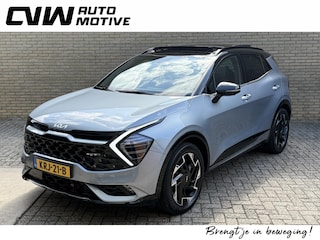 Kia Sportage 1.6 T-GDi Plug-in Hybrid 265pk AWD GT-Line | Trekhaak afneembaar | Panoramadak | 360 camera | Adaptieve cruise | Lane assist | Dodehoekdetectie | Leder Alcantara | Navigatie | Apple CarPlay | Stoelverwarming&ventilatie | Elektrische achterklep | Volledig onderhouden