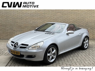 Mercedes-Benz SLK 350 V6 272pk | Automaat | Leder | Airscarf | Stoelverwarming | Elektrische kap | Cruise control | Navigatie | Sportstoelen | Origineel Nederlandse auto met NAP | Volledig onderhouden