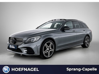 Mercedes-Benz C-klasse Estate 300 e AMG | Panodak | Burmeister | Sfeerverlichting | Camera | Stoelverwarming